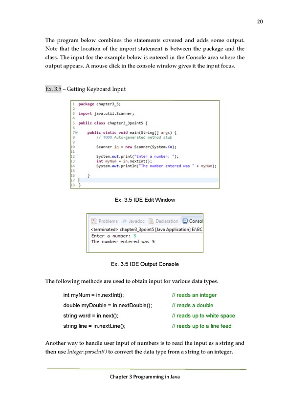 Java Programming: Basics to Advanced Concepts Advanced Programming Workshop - Page 20